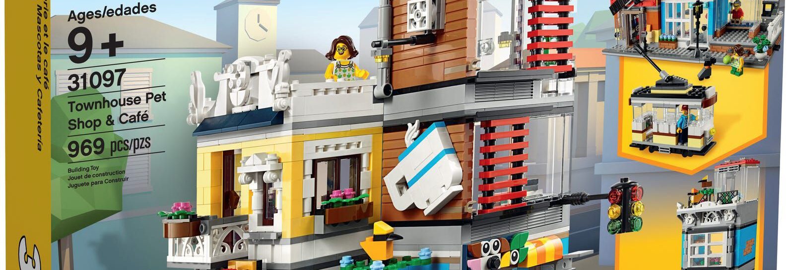 LEGO® Creator 31097 Sklep zoologiczny i kawiarenka