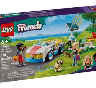 42609 Samochód elektryczny i stacja ładująca