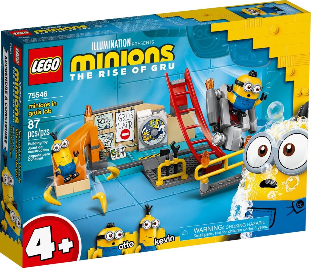 75546 Minionki w laboratorium Gru