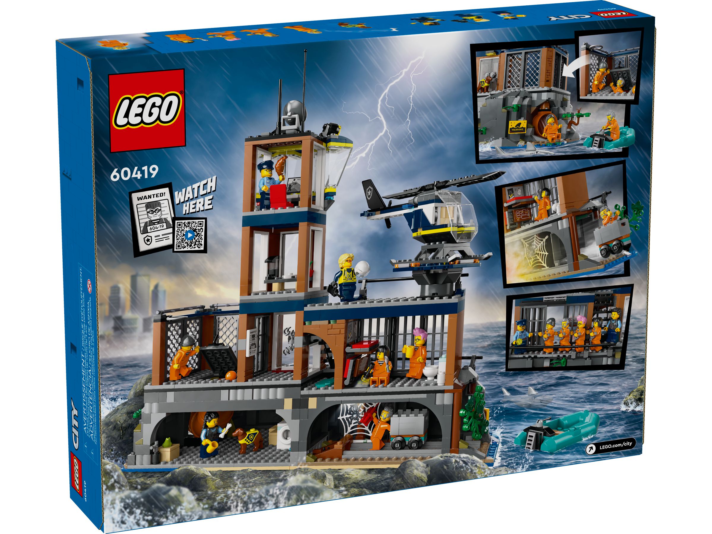 LEGO® City 60419 – Policja z Więziennej Wyspy