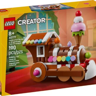 LEGO® 40777 Ozdoba z piernikowym pociągiem