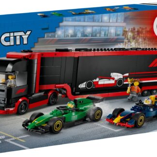 LEGO® City 60445 F1 Ciężarówka z bolidami RB20 i AMR24