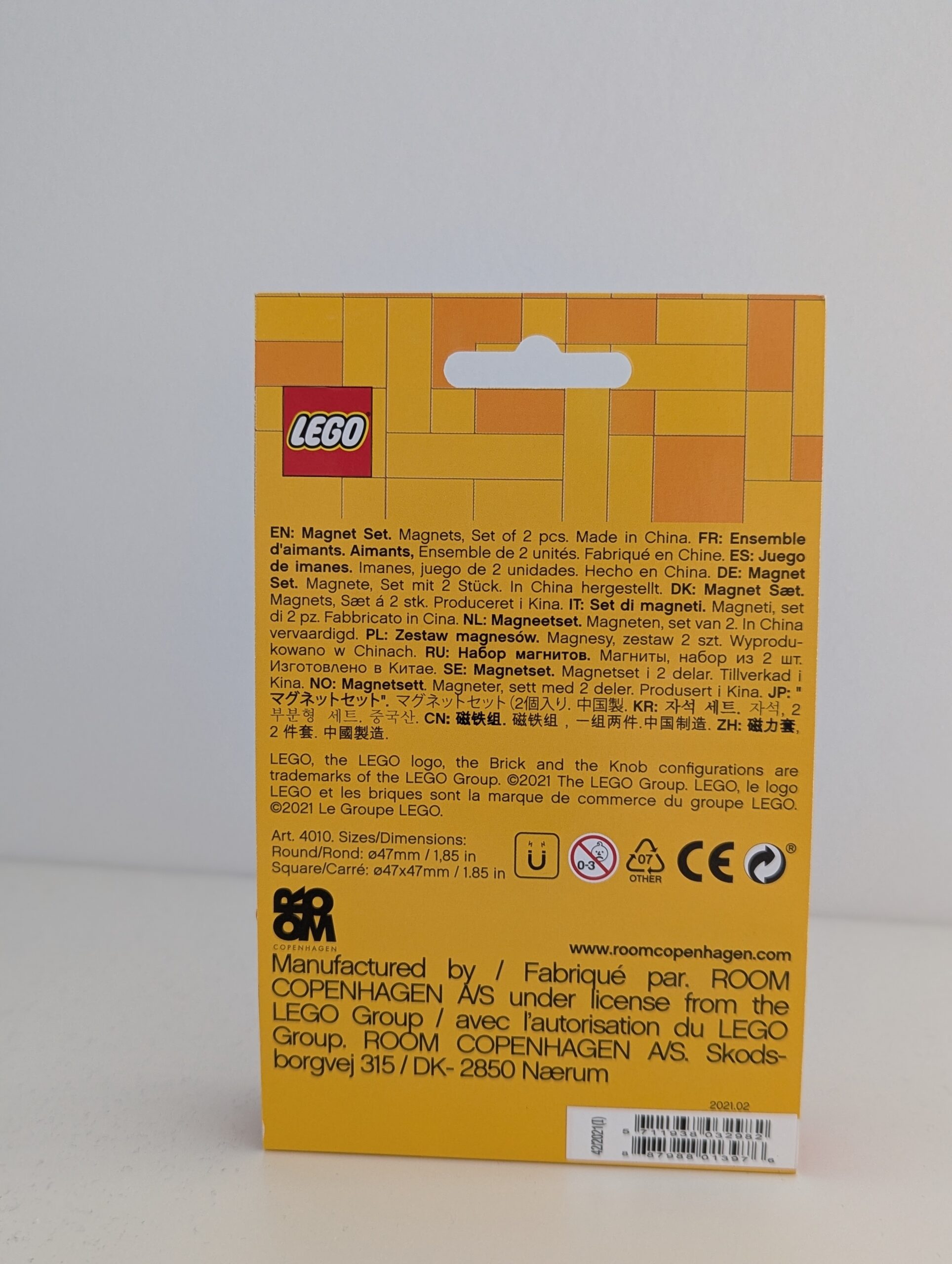 LEGO Magnesy 4010 - czerwony